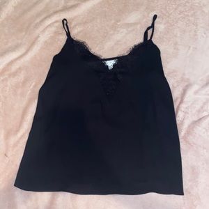 Black Lacy Tank